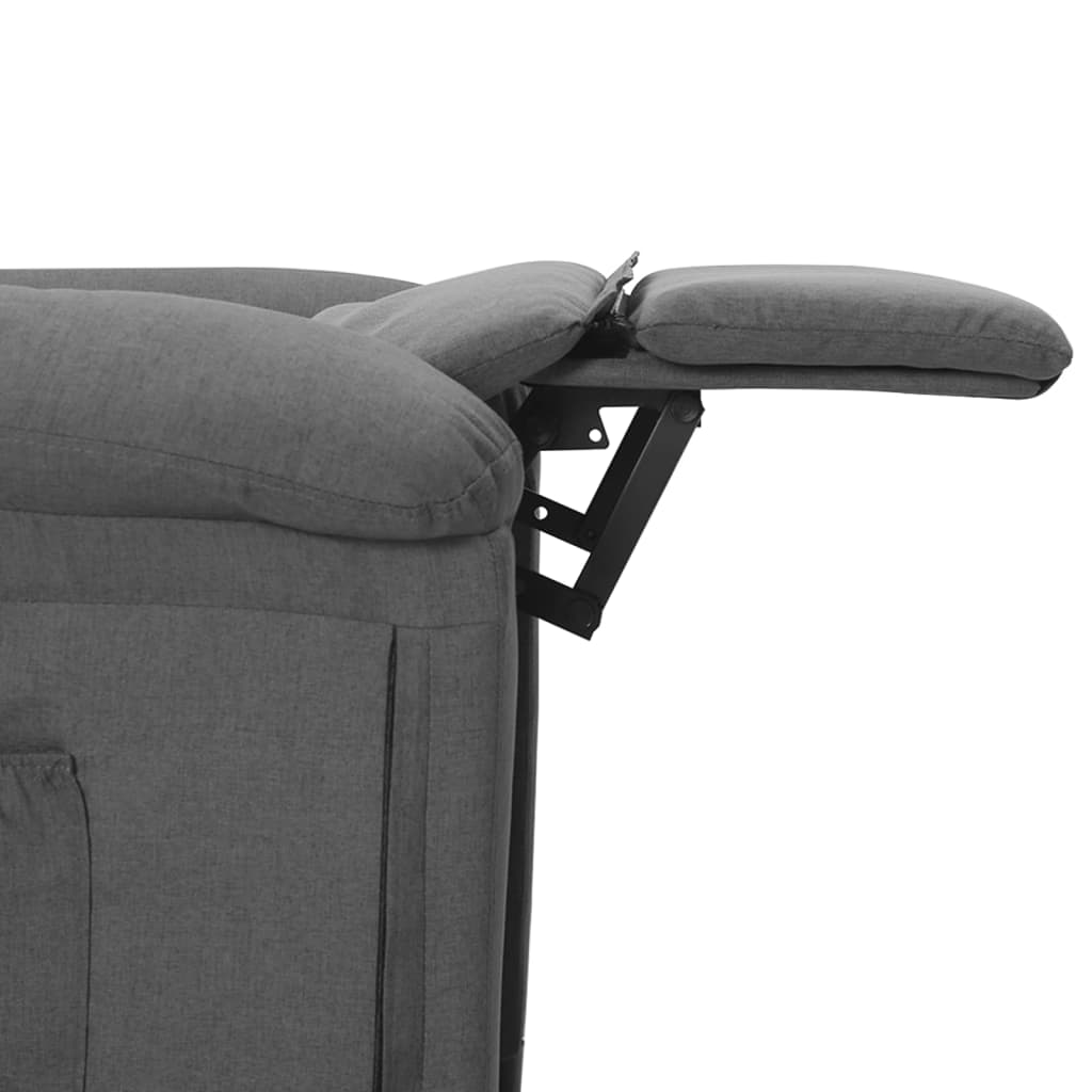 Fauteuil inclinable Gris clair Tissu - XIOS
