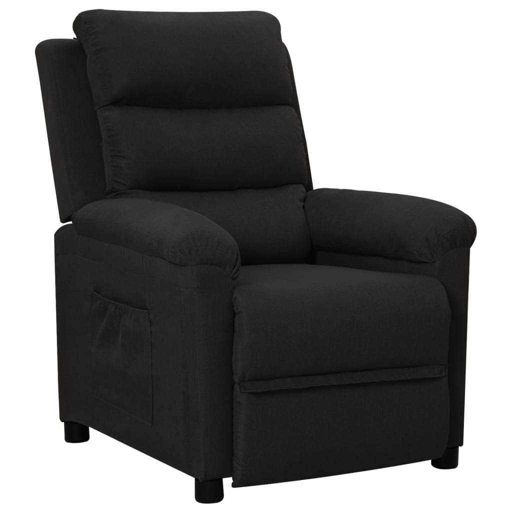 Fauteuil inclinable Noir Tissu - XIOS