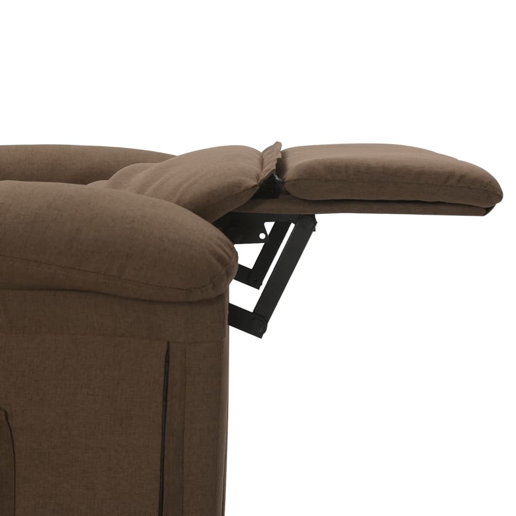 Fauteuil de massage Marron Tissu