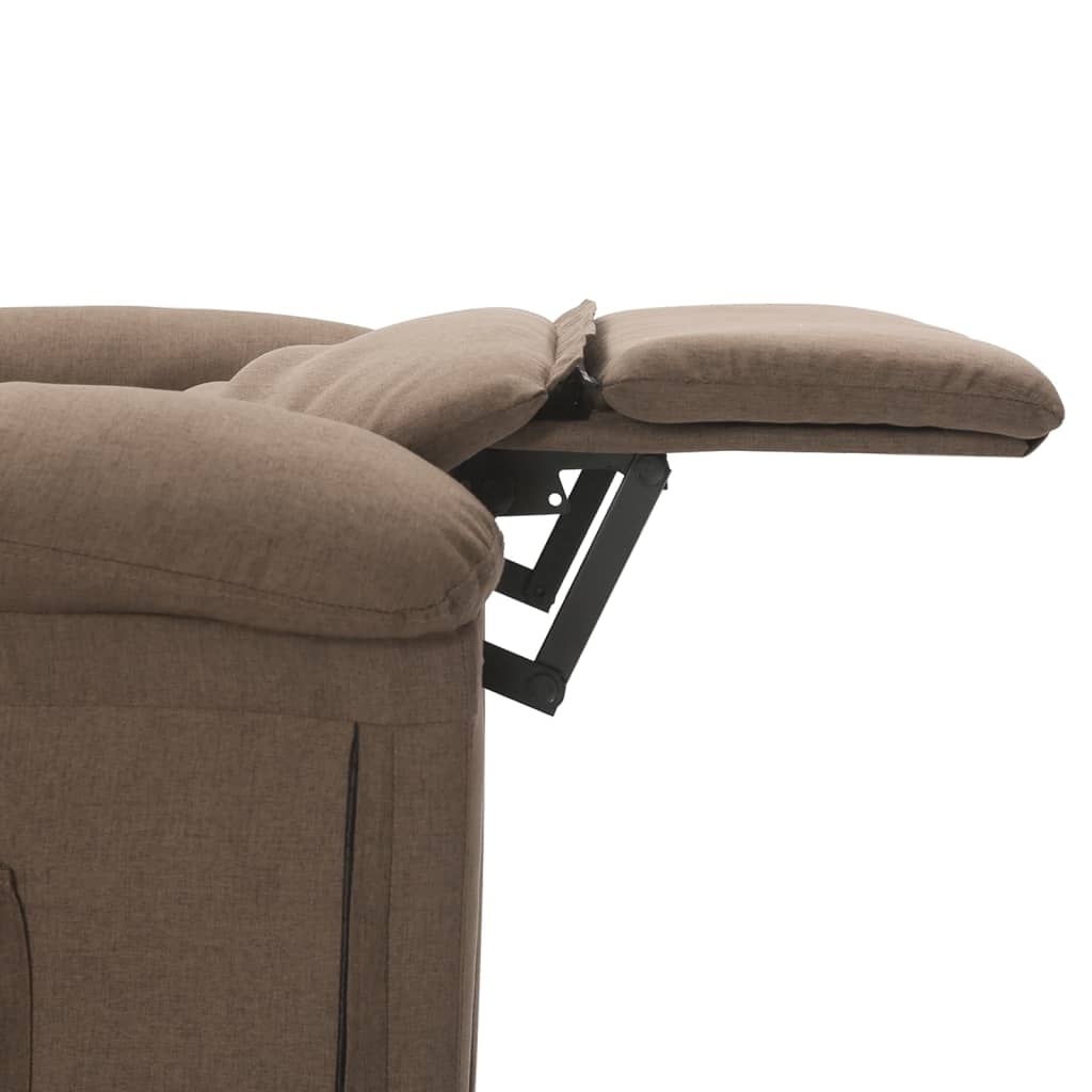 Fauteuil de massage Taupe Tissu - XIOS