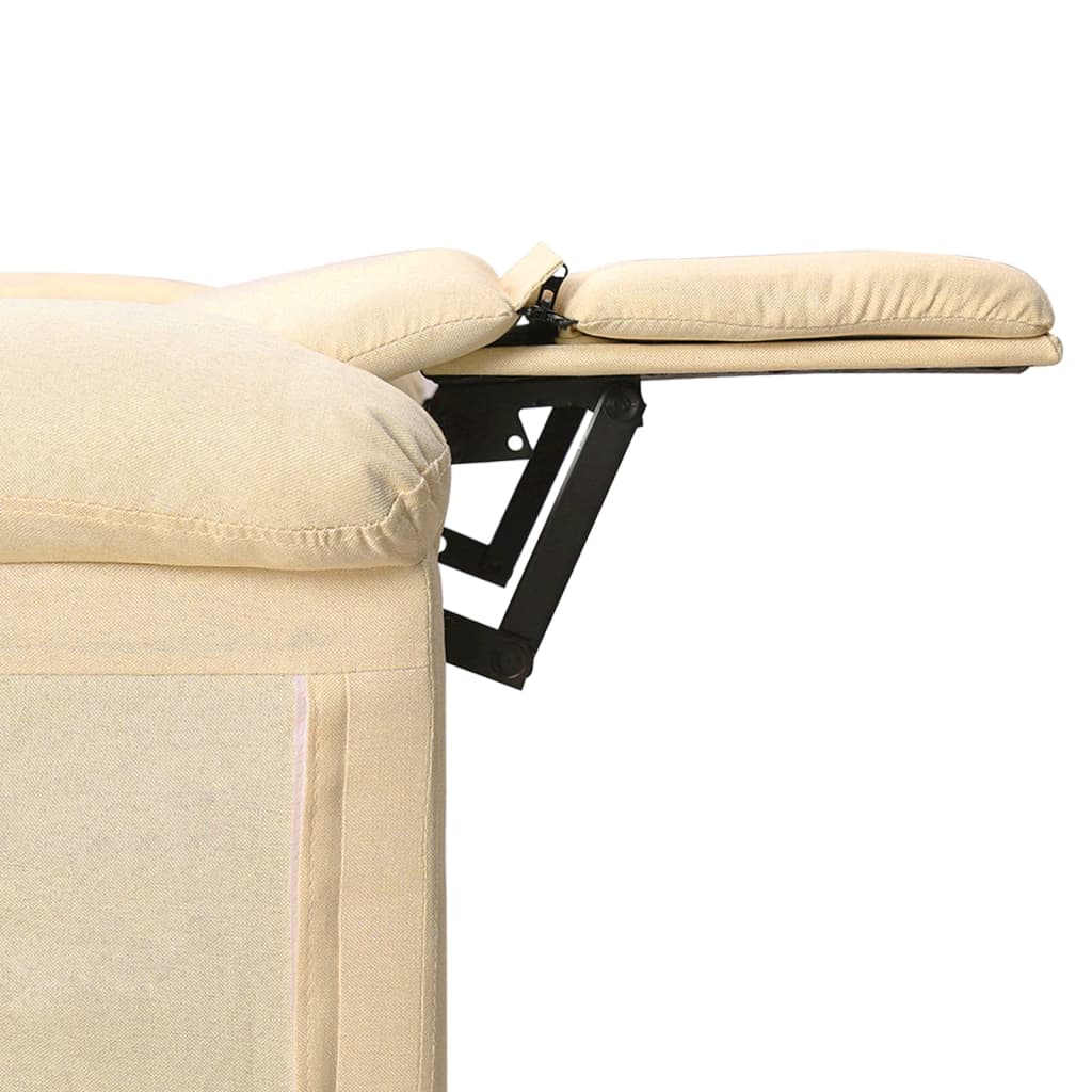 Fauteuil de massage Crème Tissu - XIOS