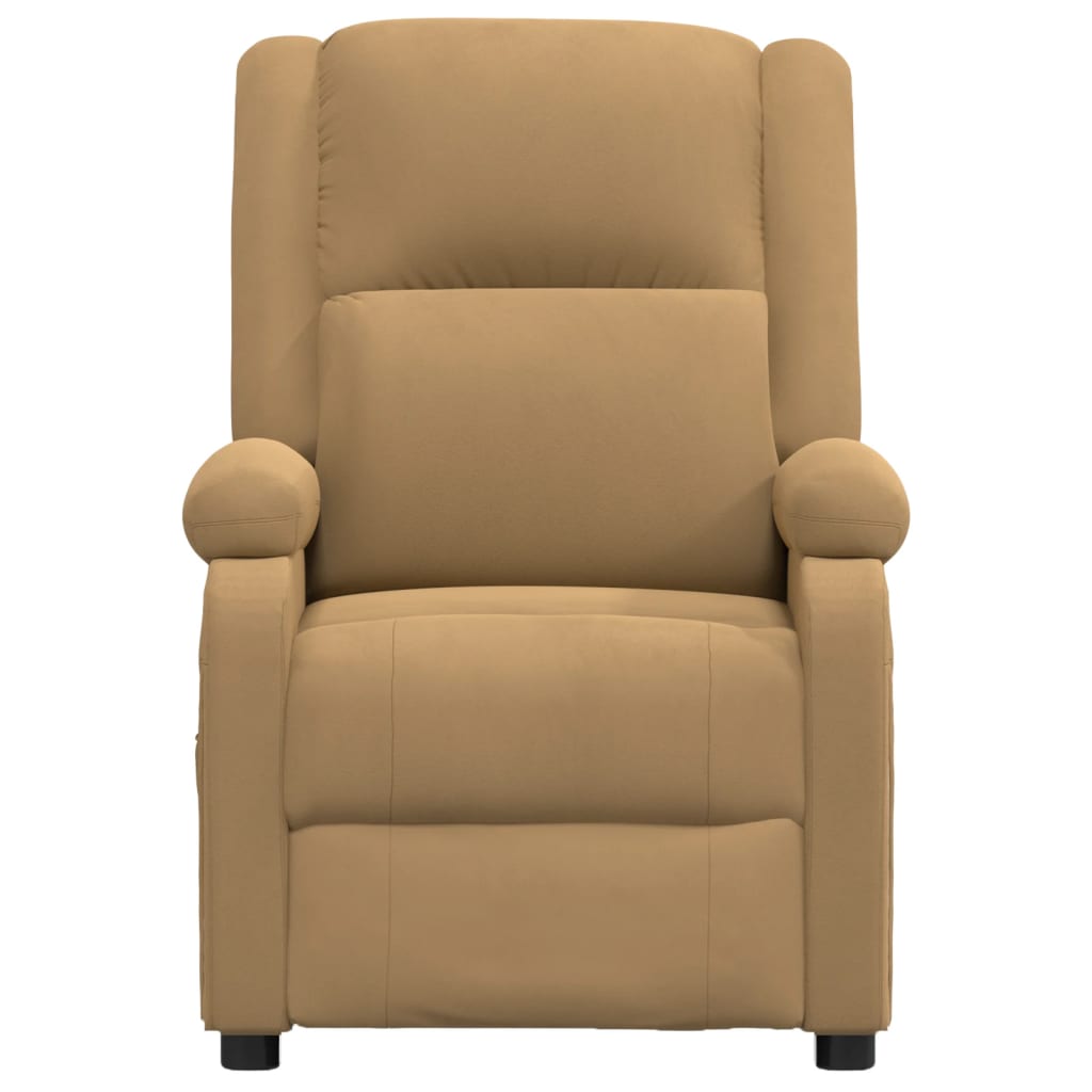 Fauteuil inclinable Marron Velours - XIOS