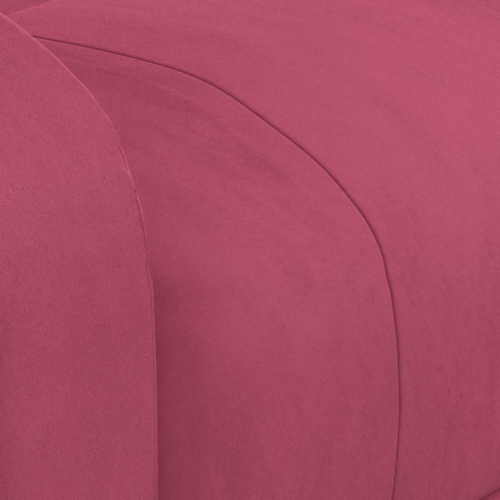 Fauteuil de massage Rouge bordeaux Velours - XIOS
