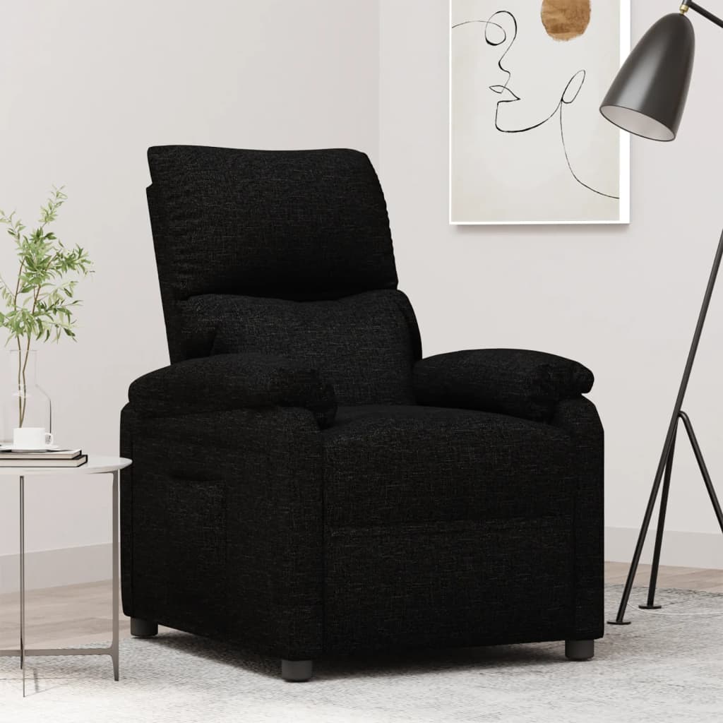 Fauteuil inclinable Noir Tissu - XIOS