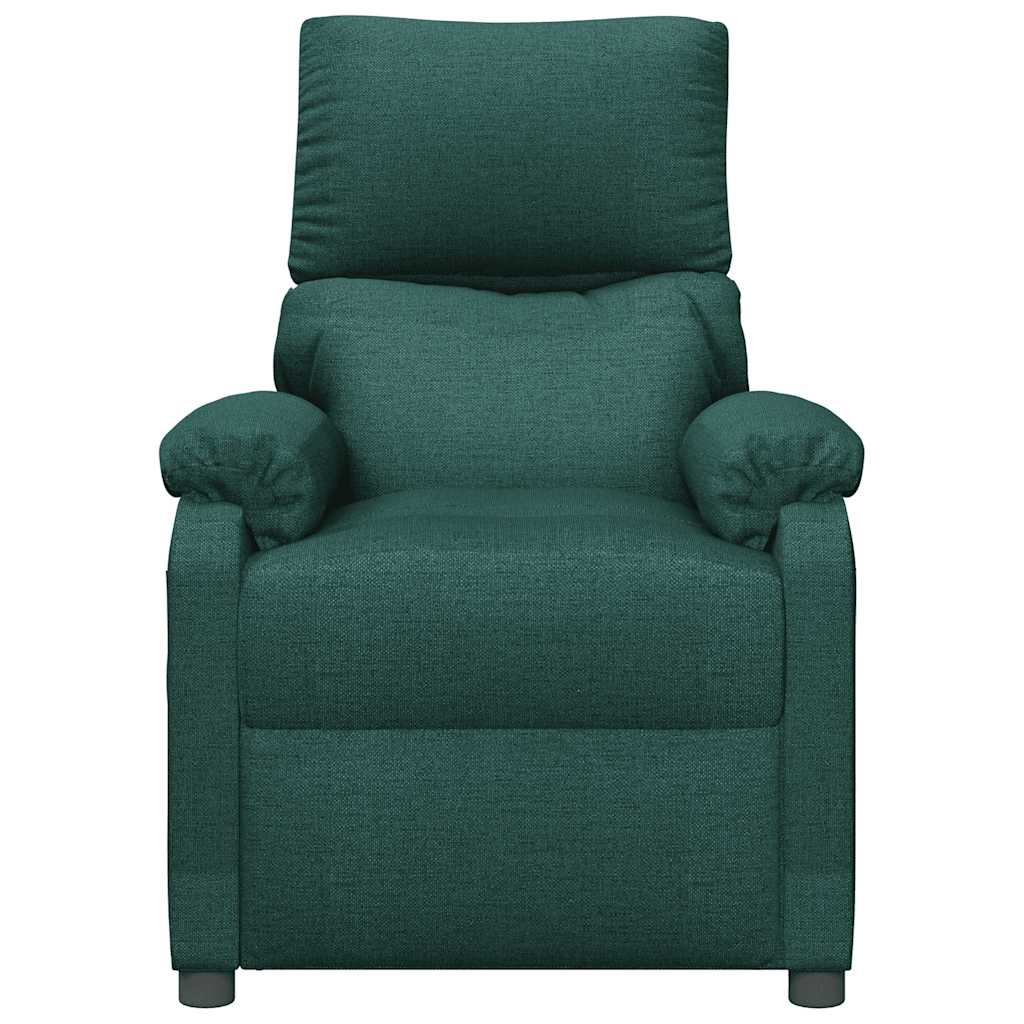 Fauteuil de massage Vert foncé Tissu - XIOS