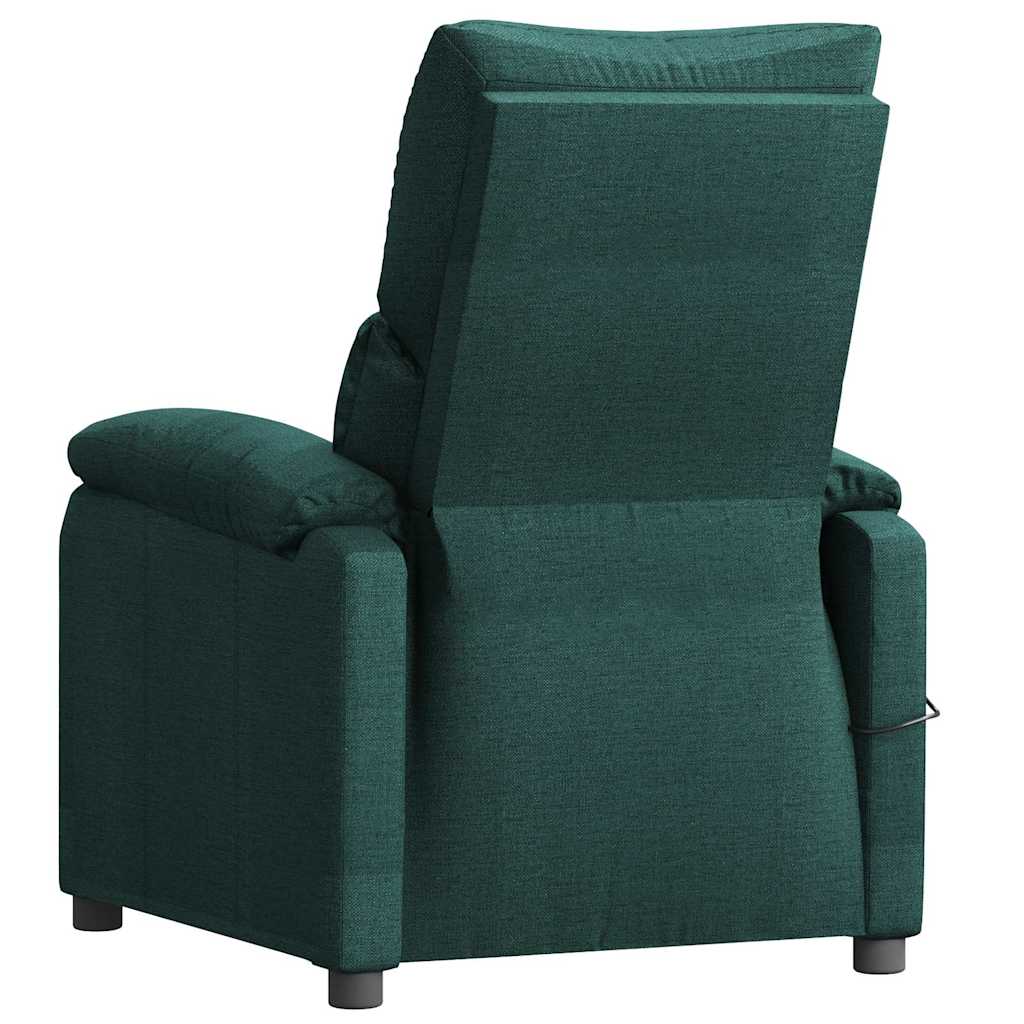 Fauteuil de massage Vert foncé Tissu - XIOS