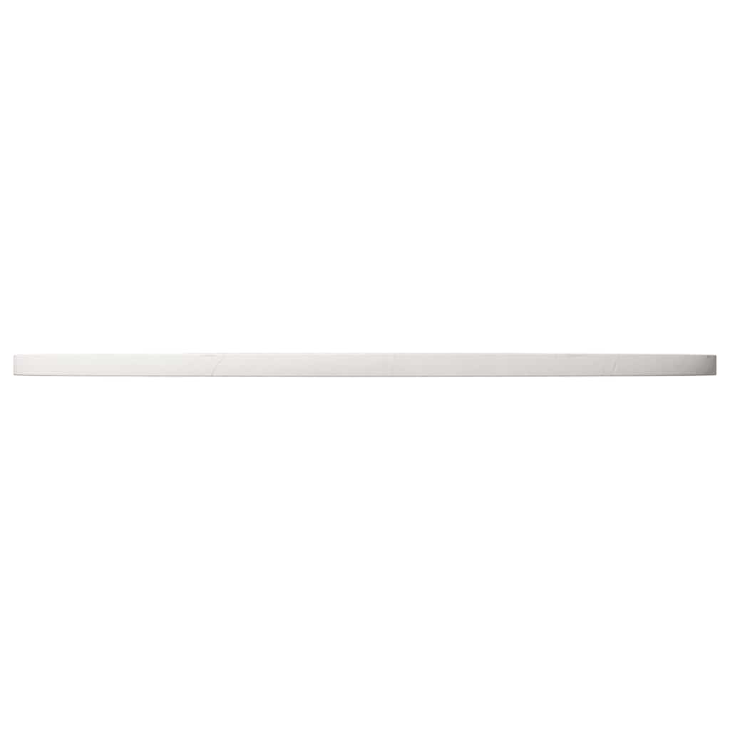 Dessus de table Blanc Ø90x2,5 cm Bois de pin massif - XIOS