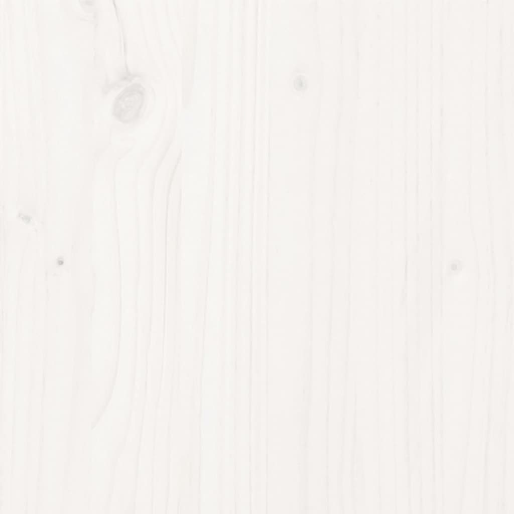Cadre de lit sans matelas 90x190 cm blanc - XIOS
