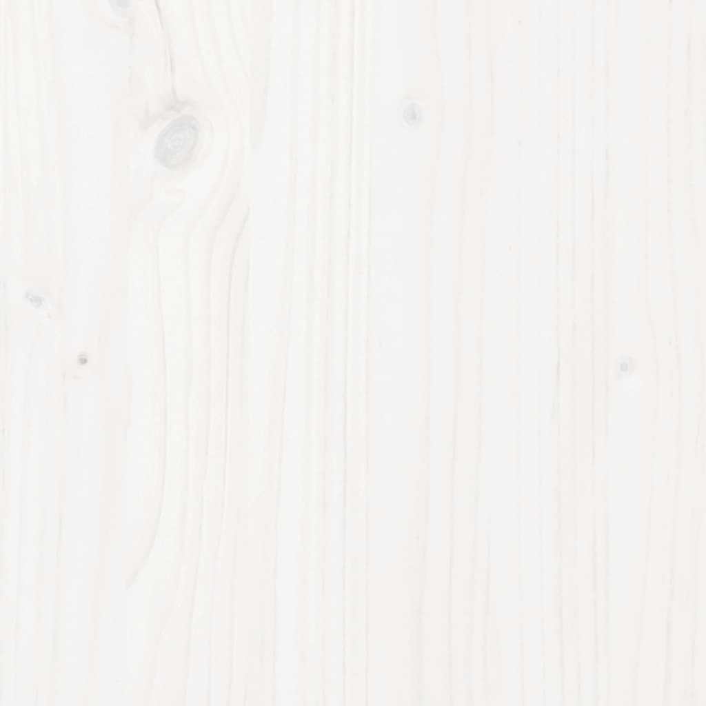 Cadre de lit sans matelas 120x190 cm blanc - XIOS