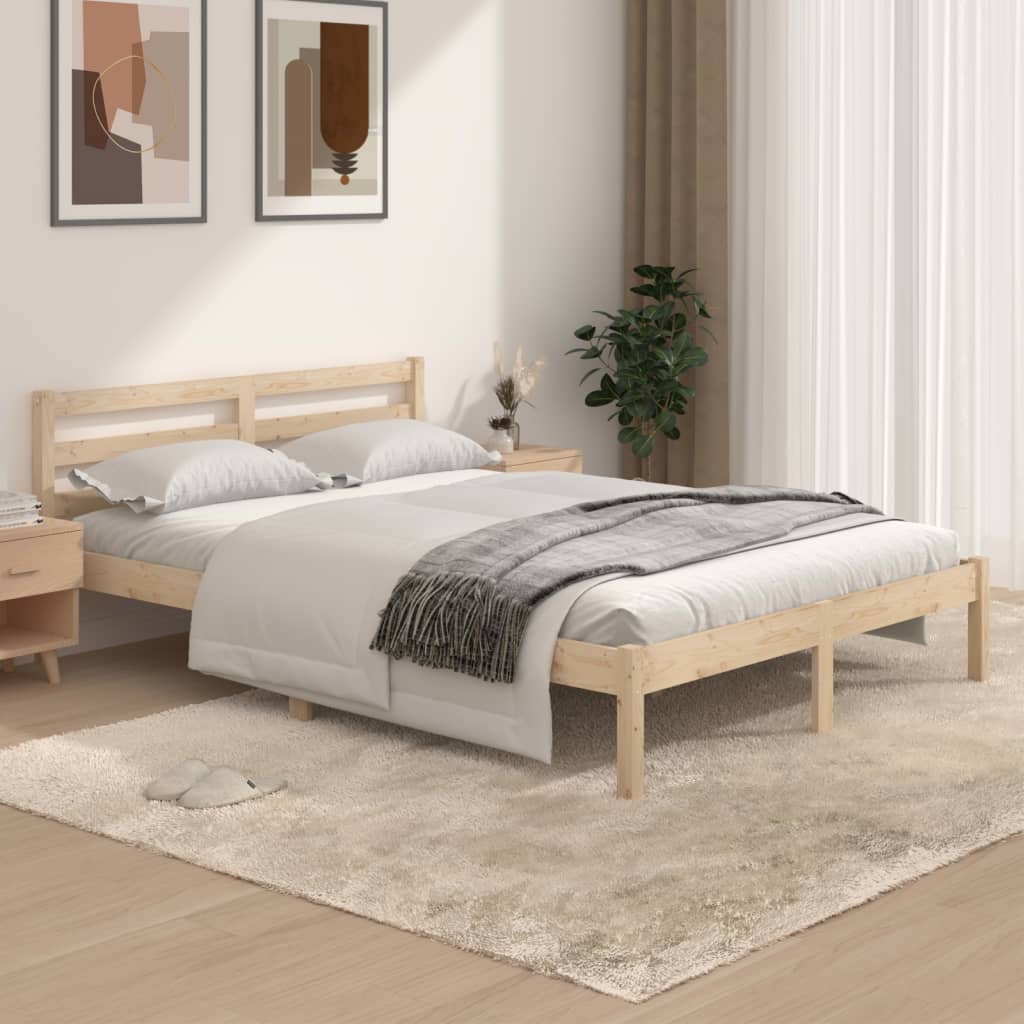 Cadre de lit sans matelas 135x190 cm - XIOS