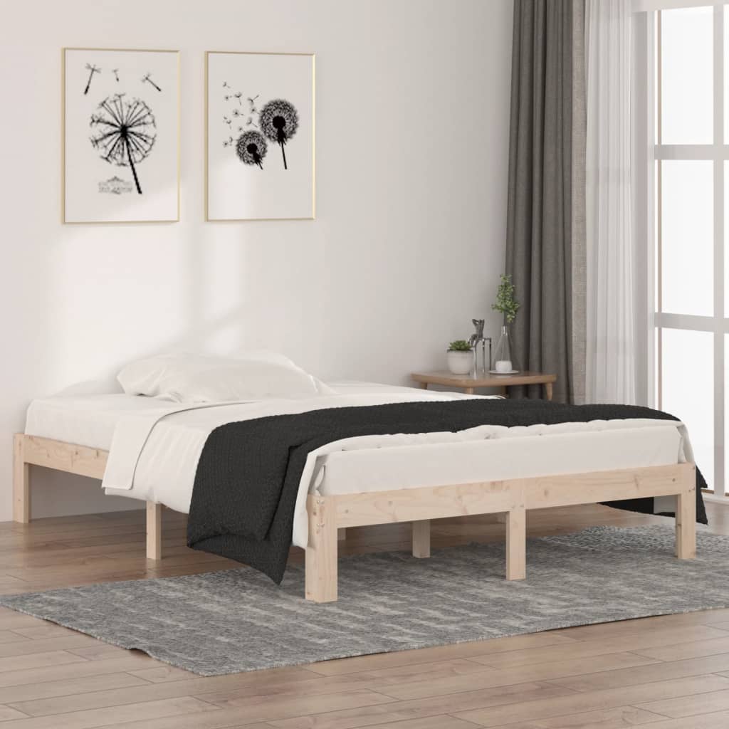 Cadre de lit sans matelas 135x190 cm - XIOS
