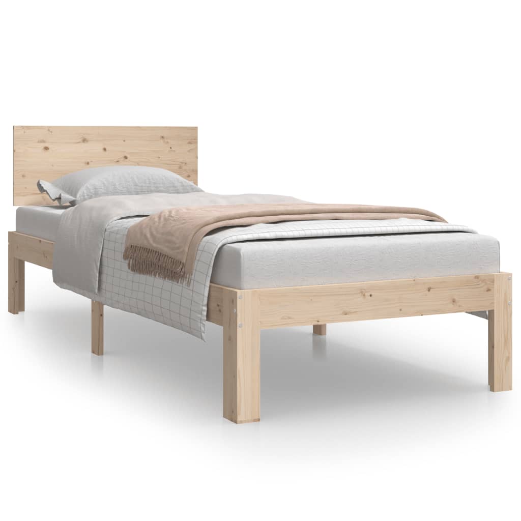Cadre de lit sans matelas 75x190 cm - XIOS