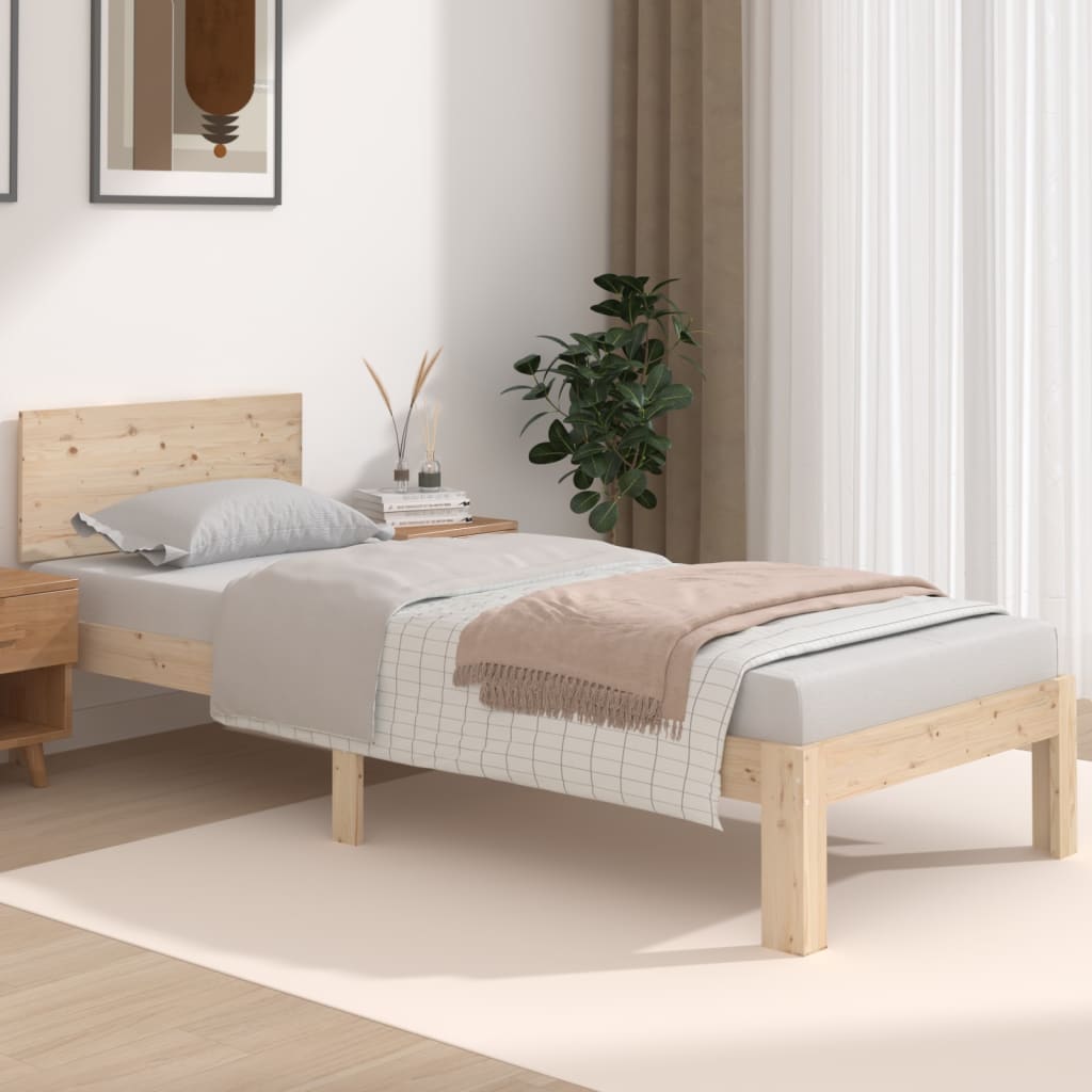 Cadre de lit sans matelas 75x190 cm - XIOS