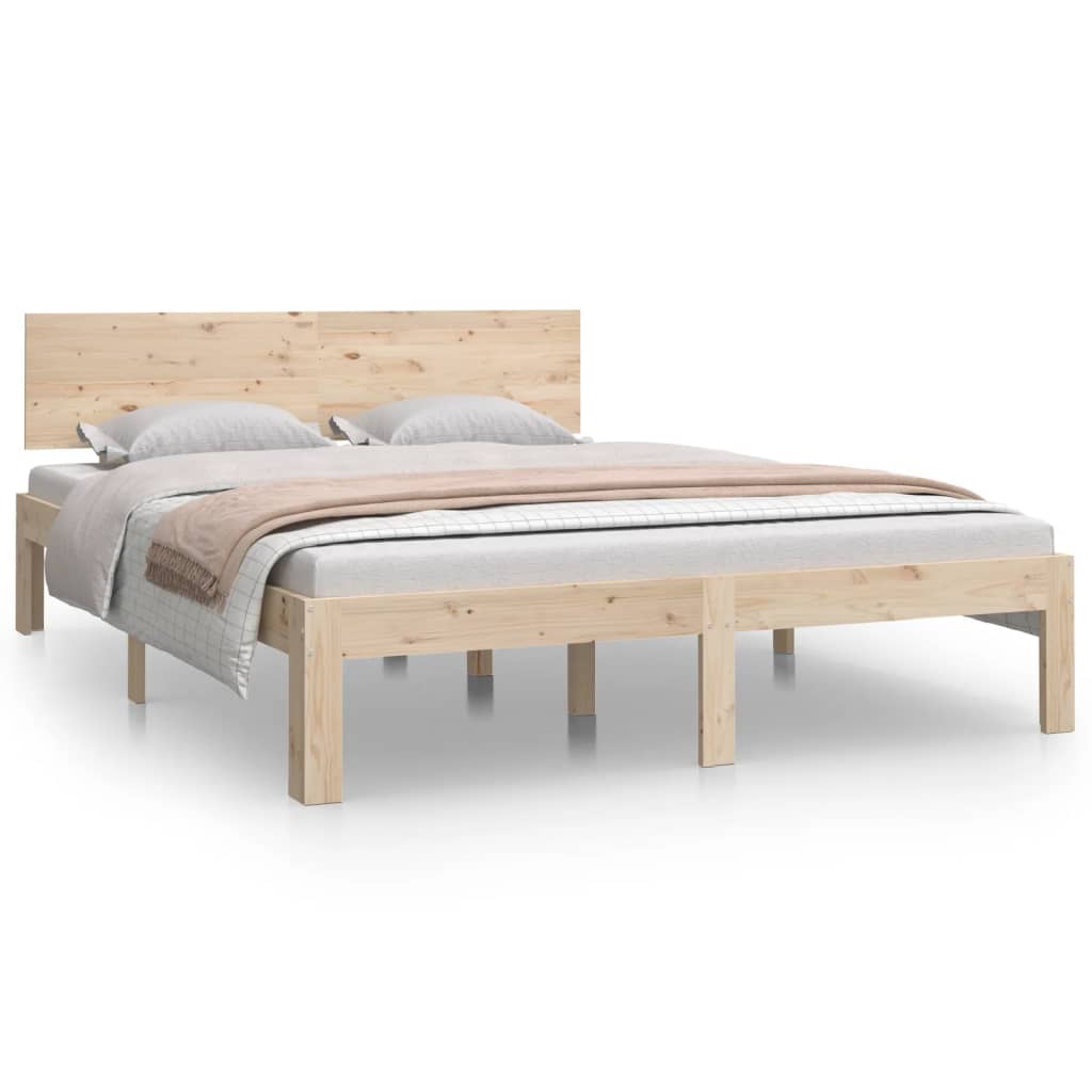 Cadre de lit sans matelas 135x190 cm - XIOS