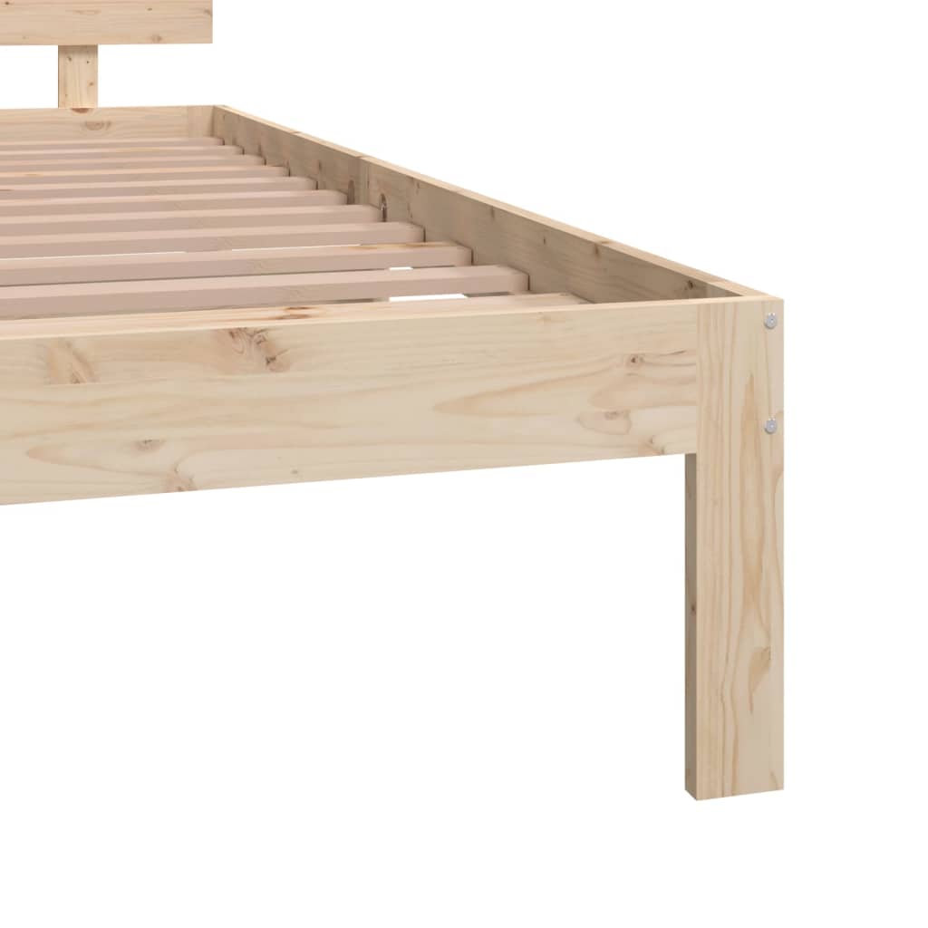 Cadre de lit sans matelas 135x190 cm - XIOS