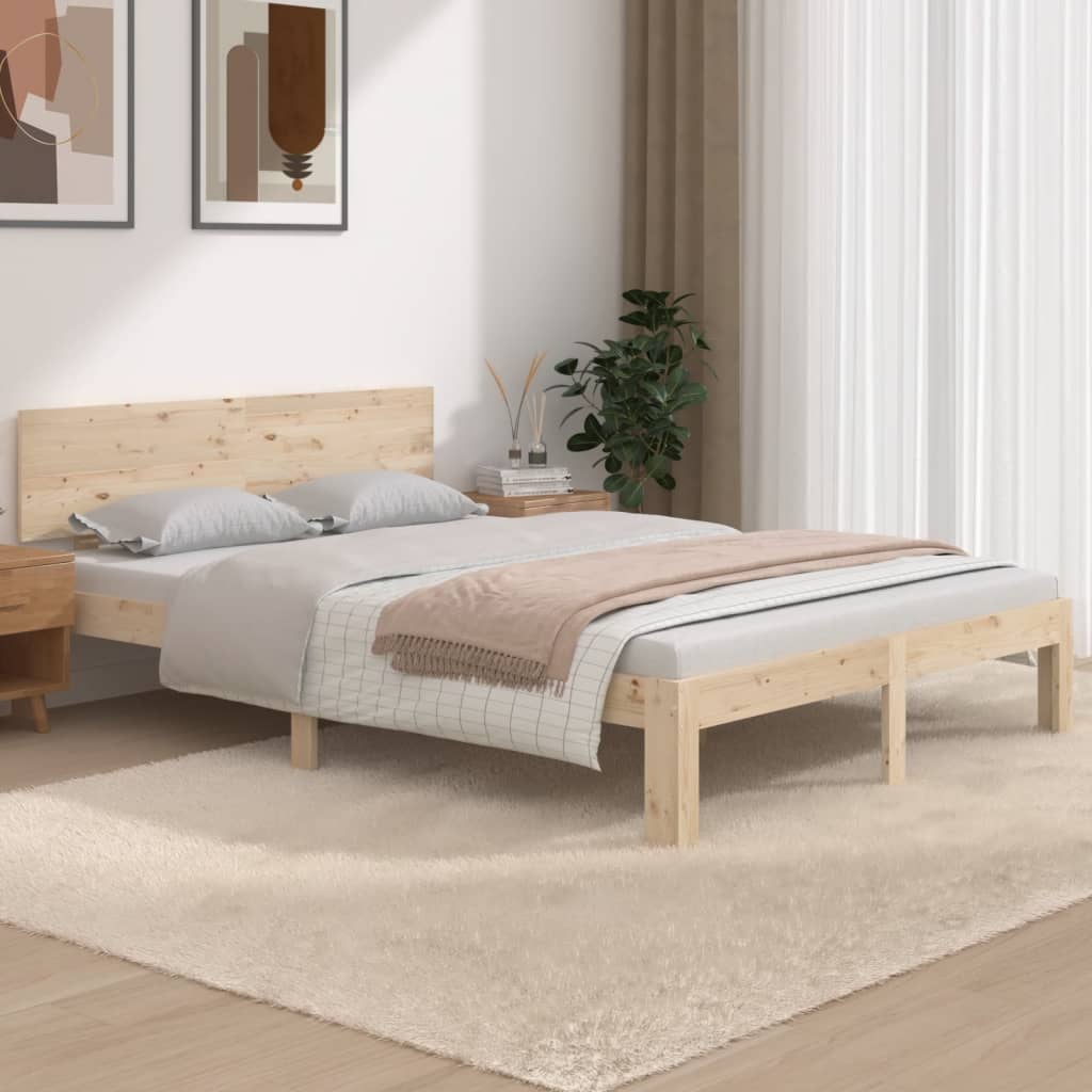 Cadre de lit sans matelas 135x190 cm - XIOS