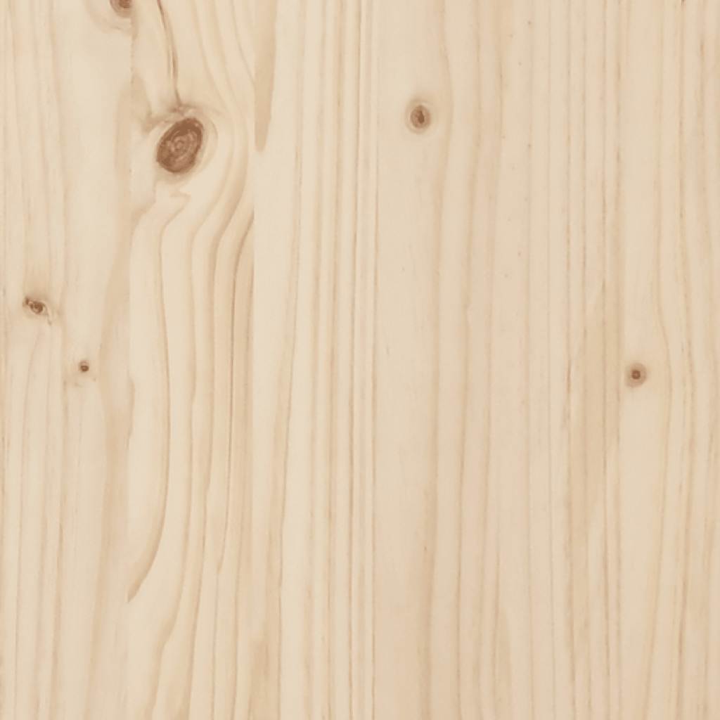 Cadre de lit sans matelas bois massif de pin 200x200 cm - XIOS