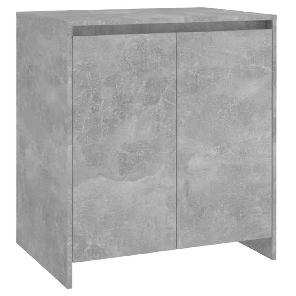 Buffets 2 pcs Gris béton Bois d'ingénierie - XIOS