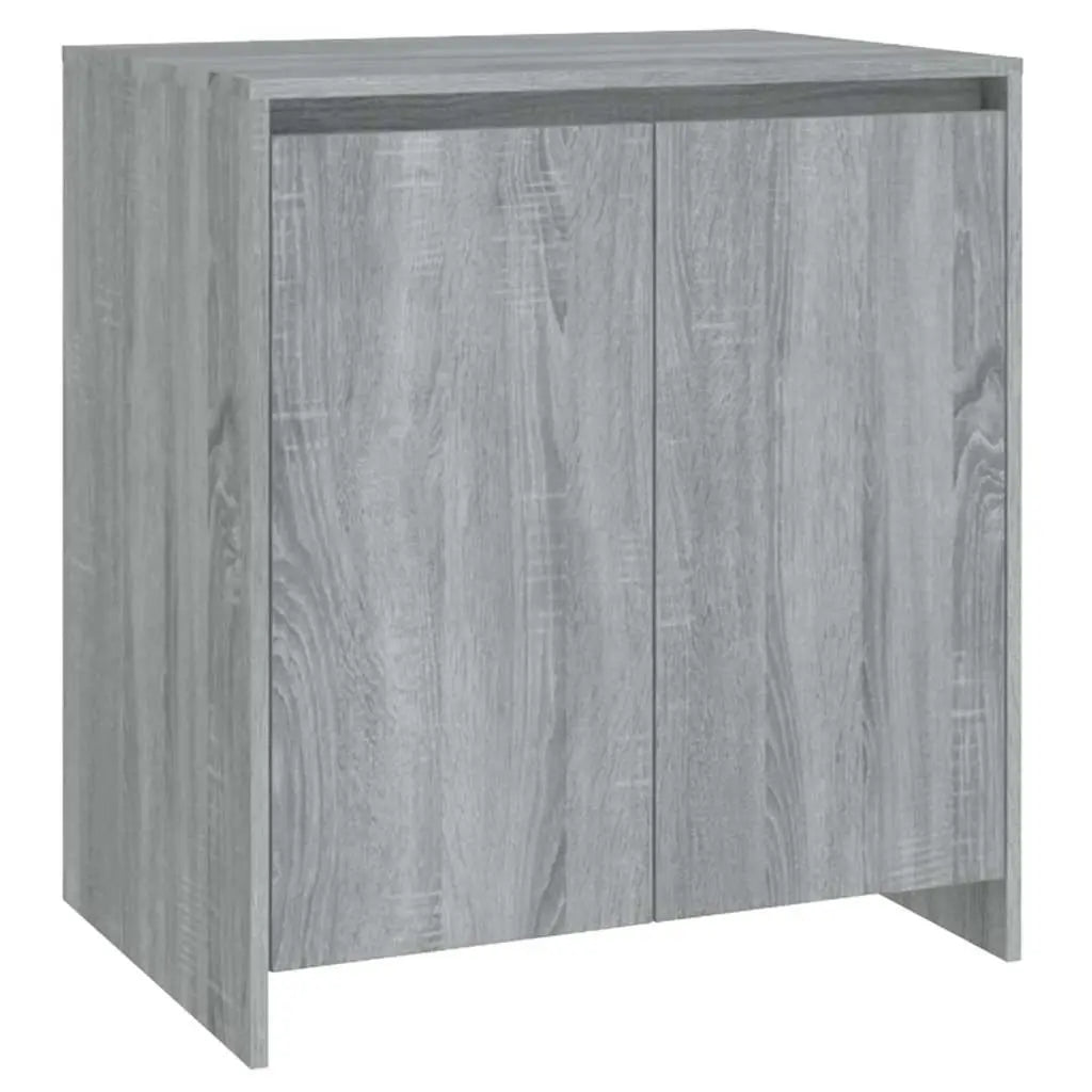 Buffets 2 pcs Sonoma gris Bois d’ingénierie - XIOS