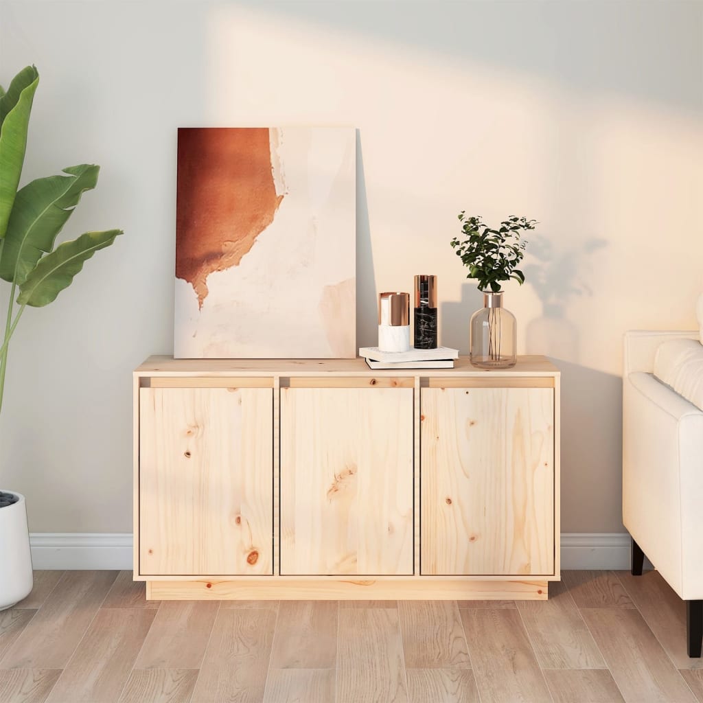 Buffet 111x34x60 cm Bois massif de pin - XIOS
