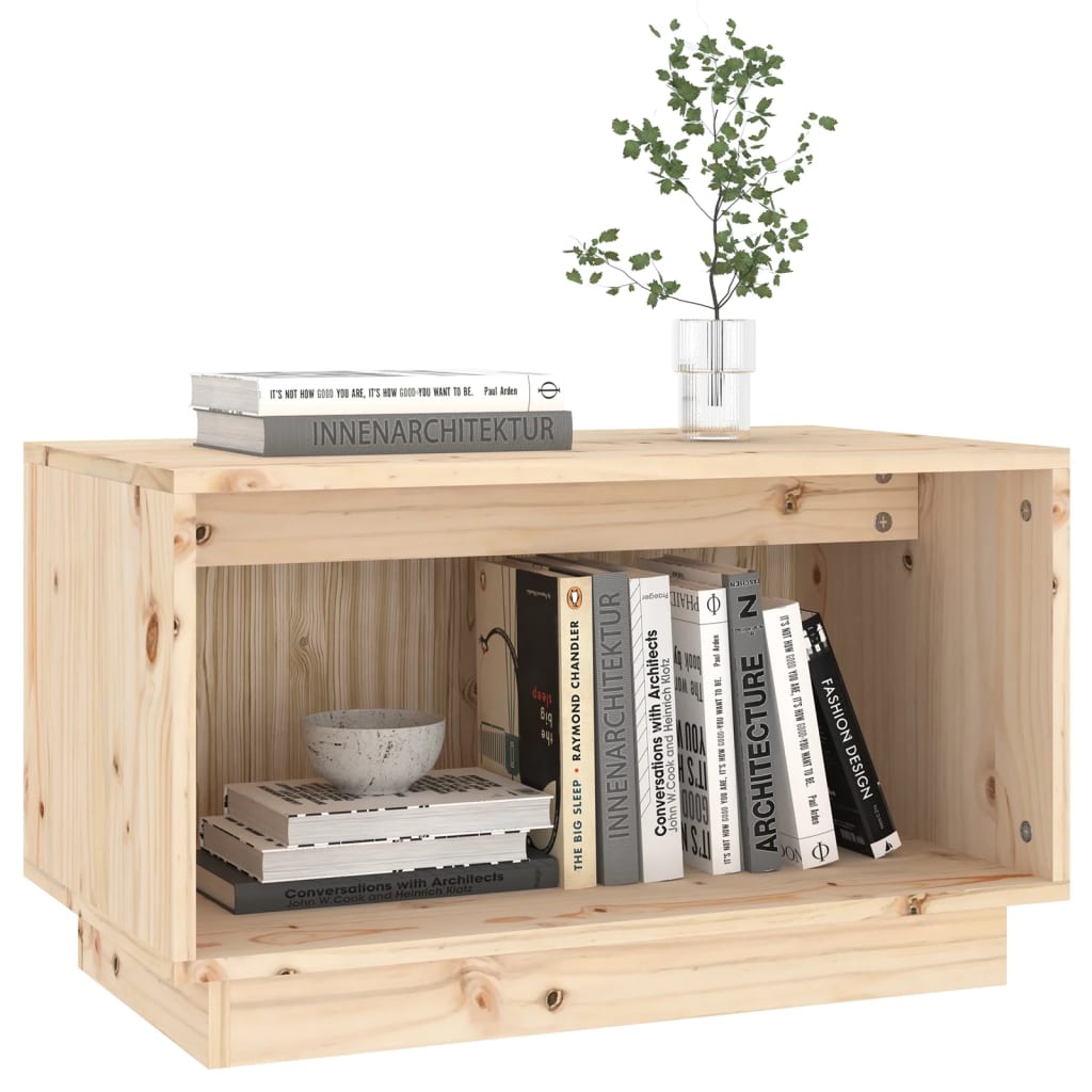 Meuble TV 60x35x35 cm Bois de pin massif - XIOS