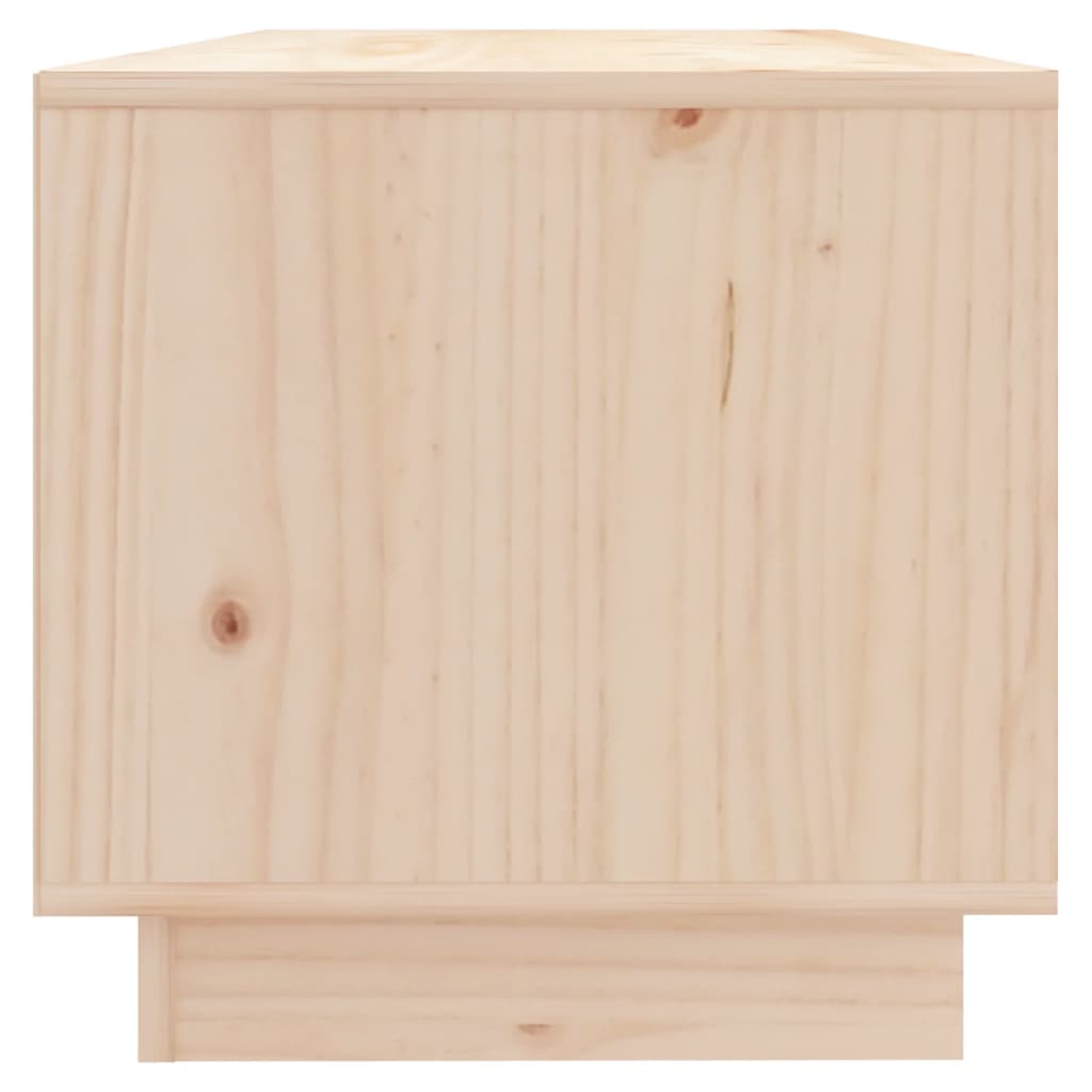 Meuble TV 90x35x35 cm Bois de pin massif - XIOS
