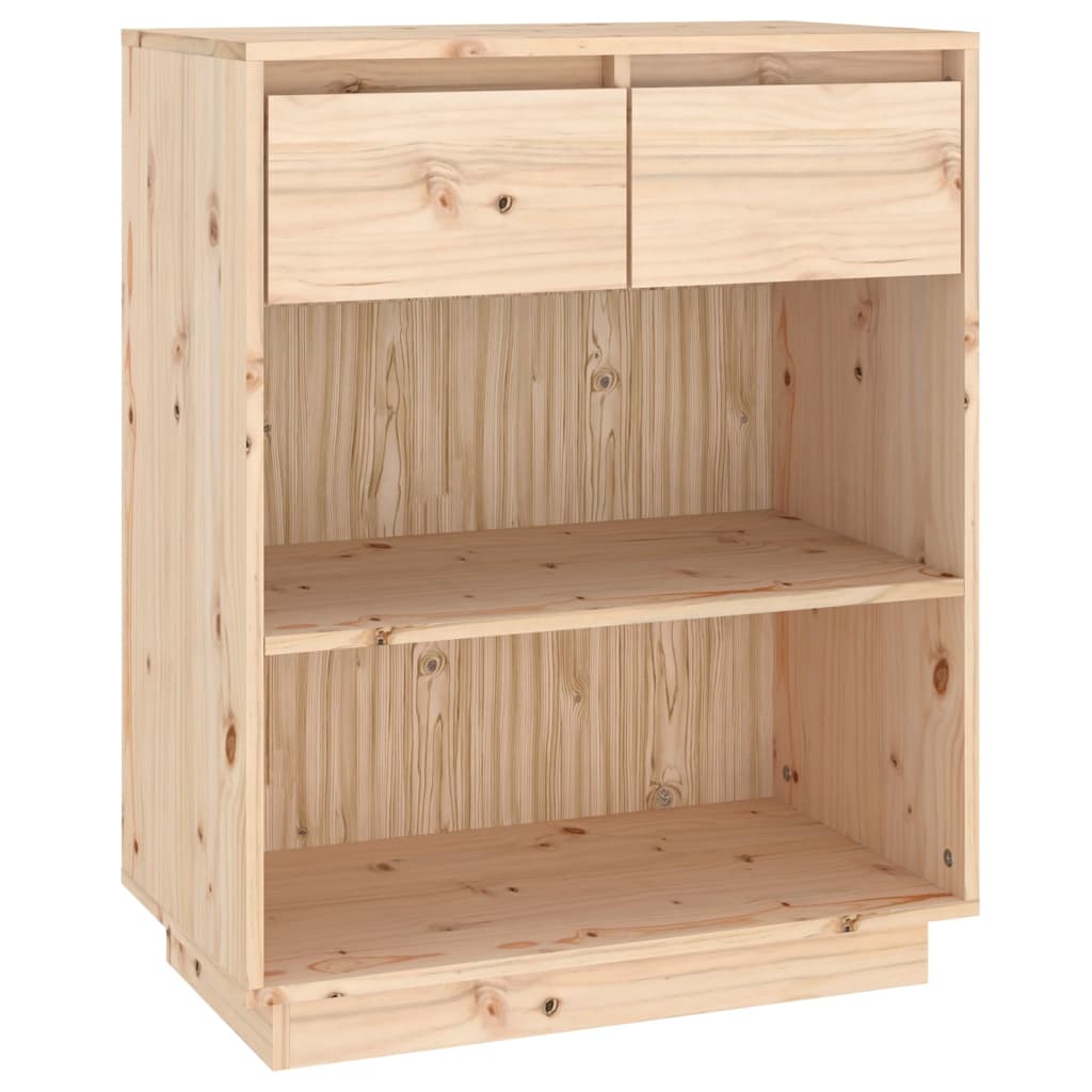 Armoire console 60x34x75 cm Bois de pin solide - XIOS