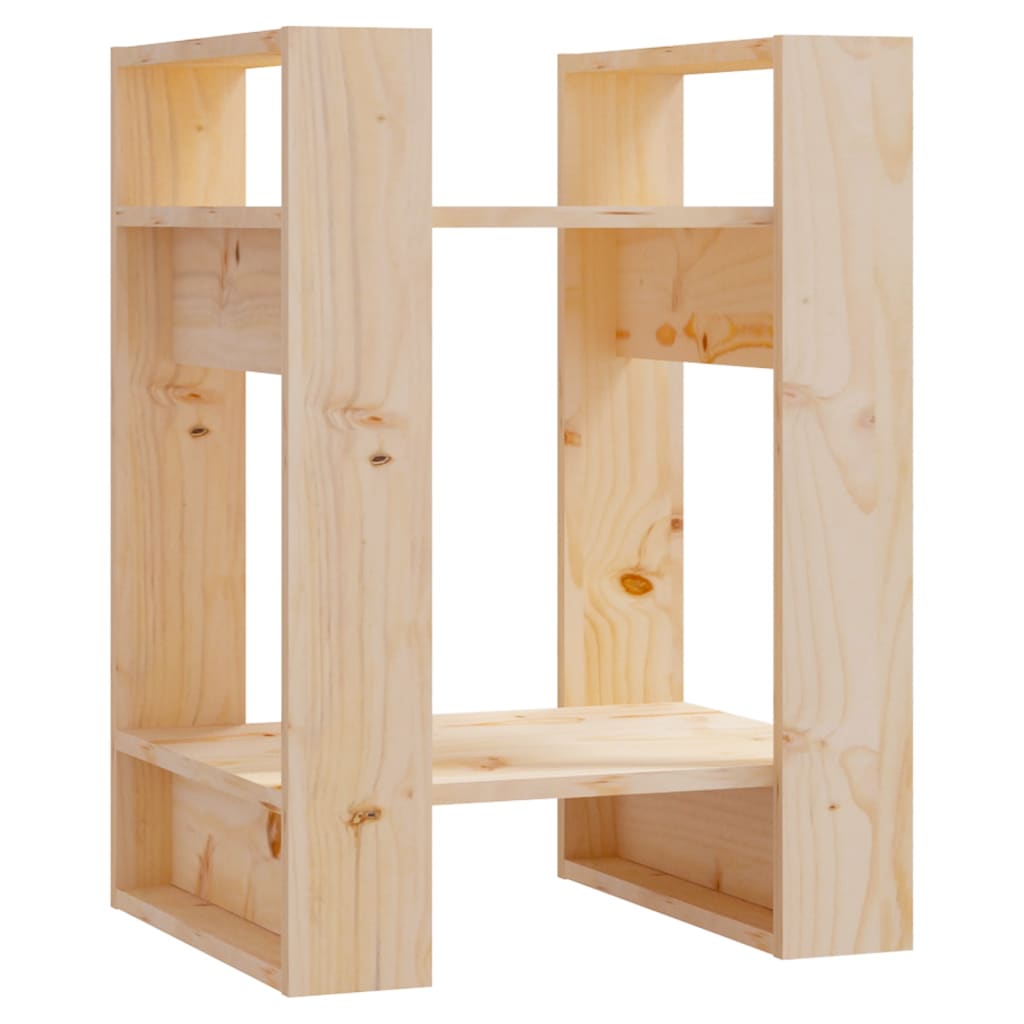 Bibliothèque/Séparateur de pièce 41x35x57 cm Pin massif - XIOS
