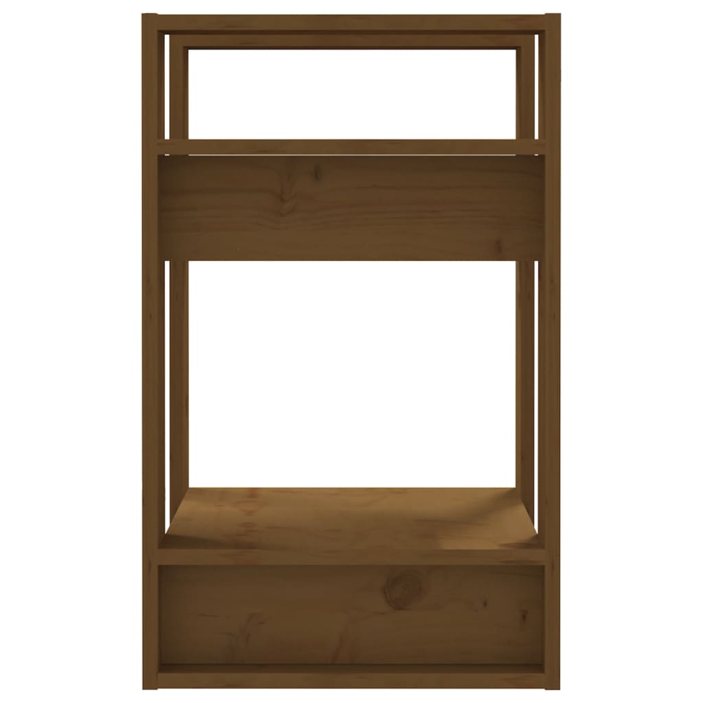 Bibliothèque/Séparateur de pièce Marron miel 41x35x57 cm Pin - XIOS