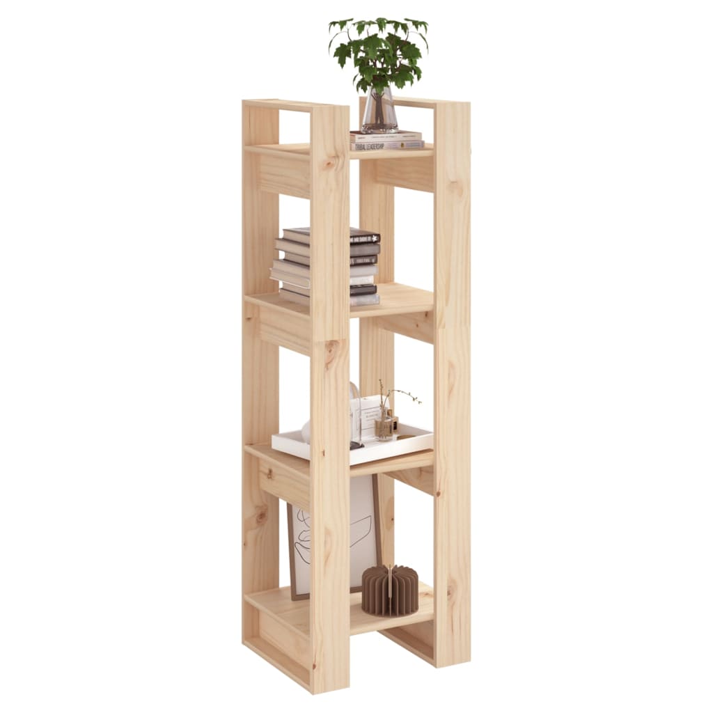 Bibliothèque/Séparateur de pièce 41x35x125 cm pin massif - XIOS