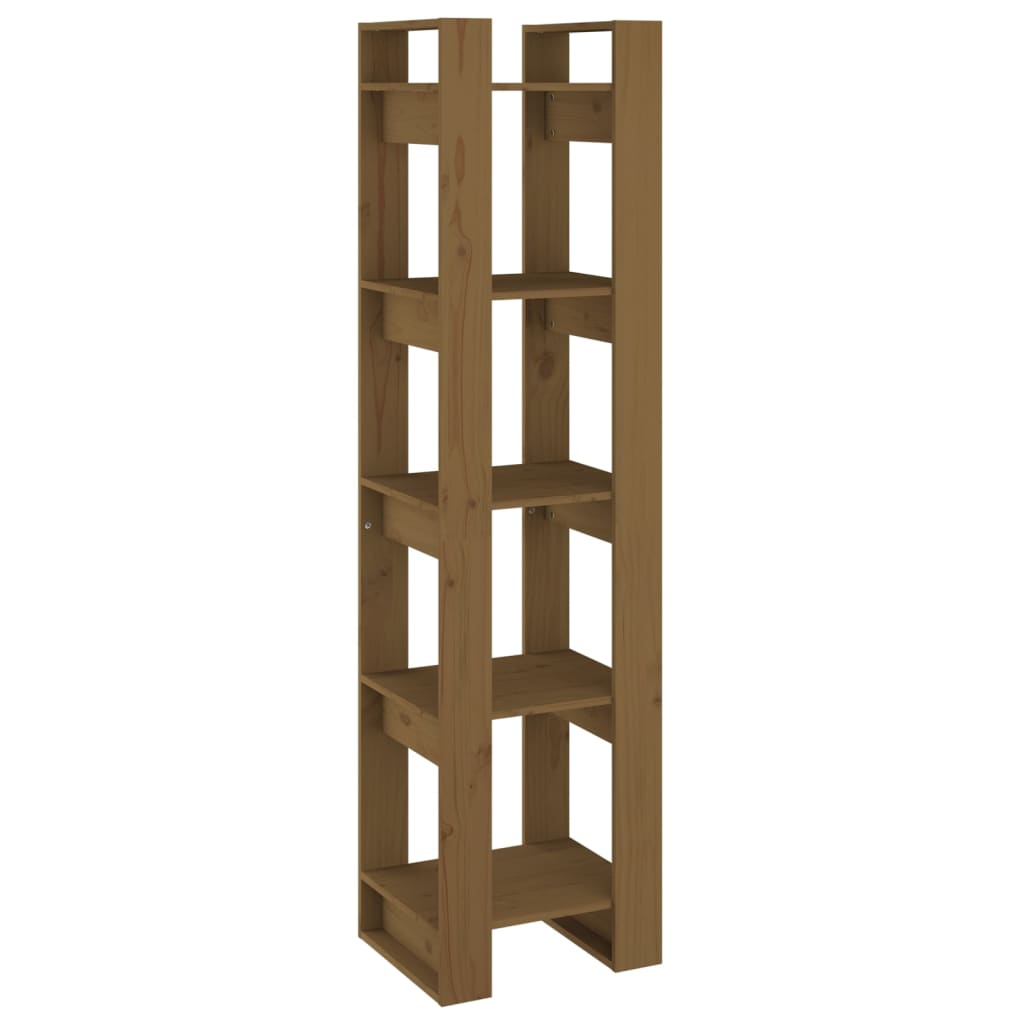 Bibliothèque/Séparateur de pièce Marron miel 41x35x160 cm Pin - XIOS