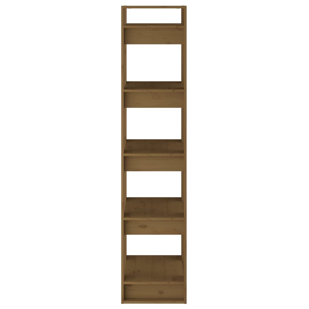 Bibliothèque/Séparateur de pièce Marron miel 41x35x160 cm Pin - XIOS