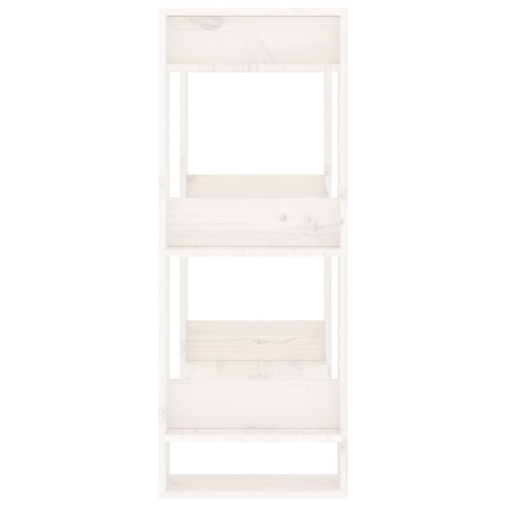 Bibliothèque/Séparateur de pièce Blanc 60x35x91 cm Bois de pin - XIOS
