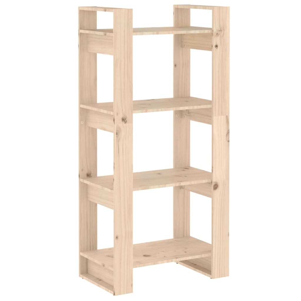 Bibliothèque/Séparateur de pièce 60x35x125 cm Bois massif - XIOS