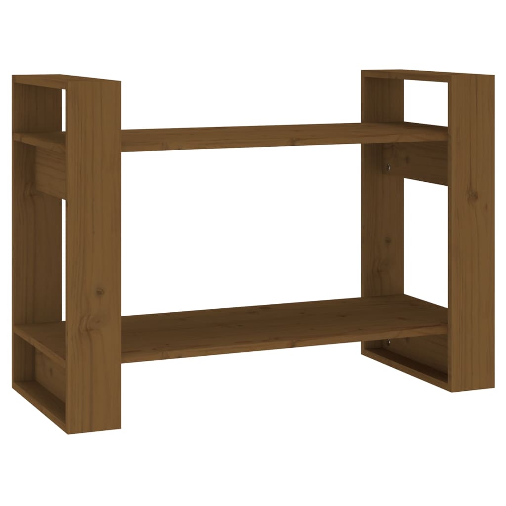 Bibliothèque/Cloison Marron miel 80x35x56,5 cm Pin solide - XIOS