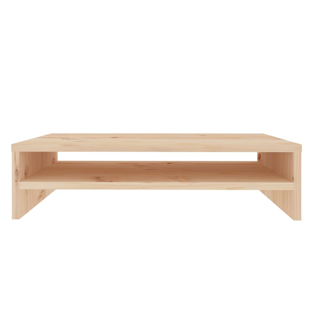 Support de moniteur 50x24x13 cm Bois de pin solide - XIOS