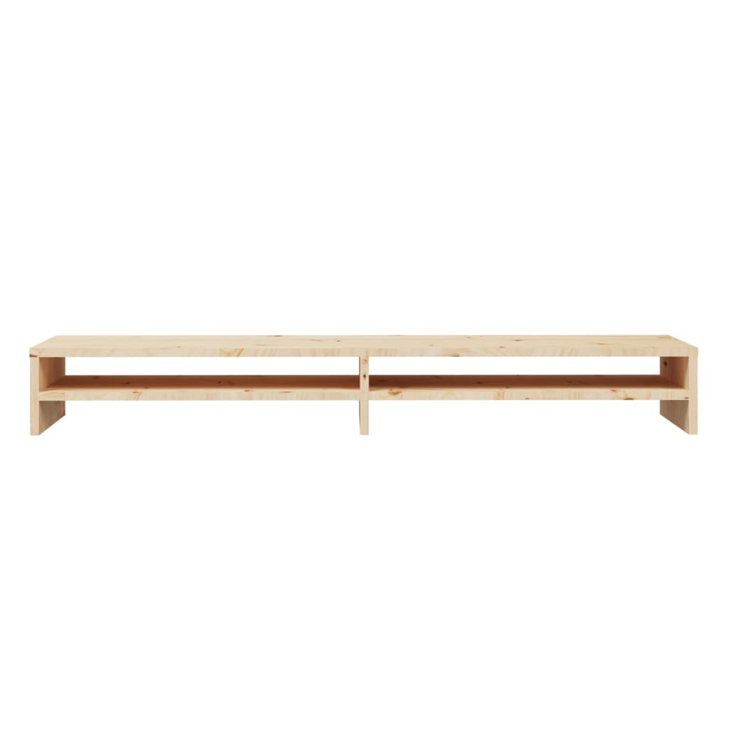 Support de moniteur 100x24x13 cm Bois de pin solide - XIOS