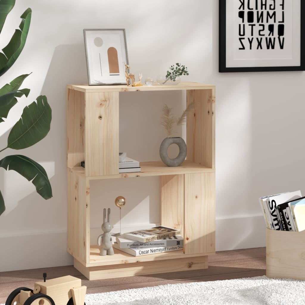 Bibliothèque/Séparateur de pièce 51x25x70 cm Bois de pin solide - XIOS