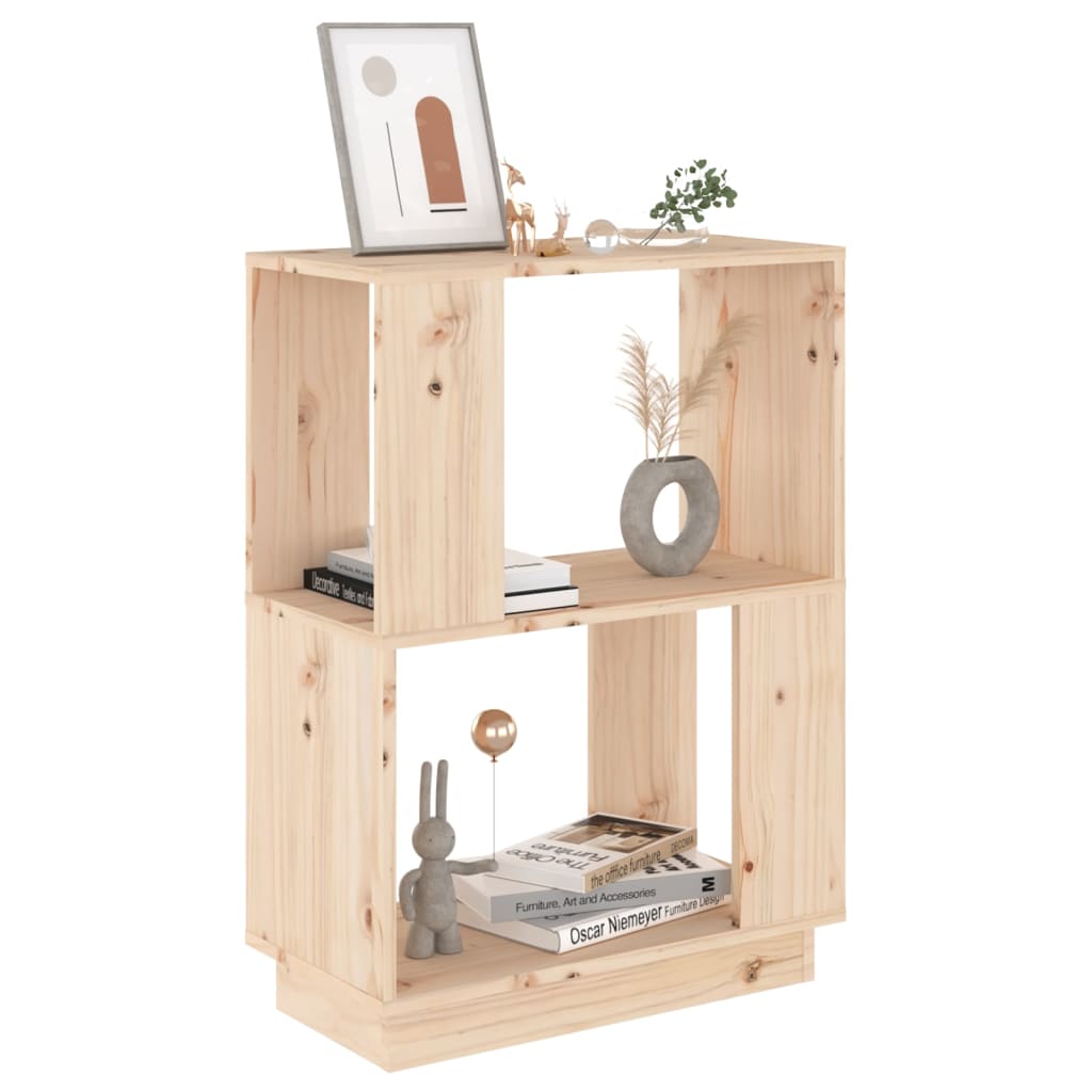Bibliothèque/Séparateur de pièce 51x25x70 cm Bois de pin solide - XIOS