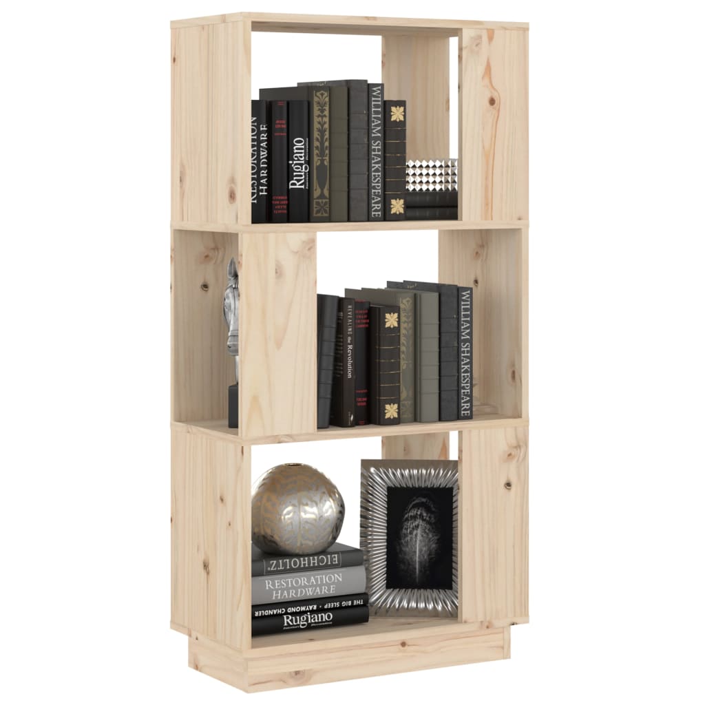Bibliothèque/Séparateur de pièce 51x25x101 cm Pin solide Bibliothèques vidaXL