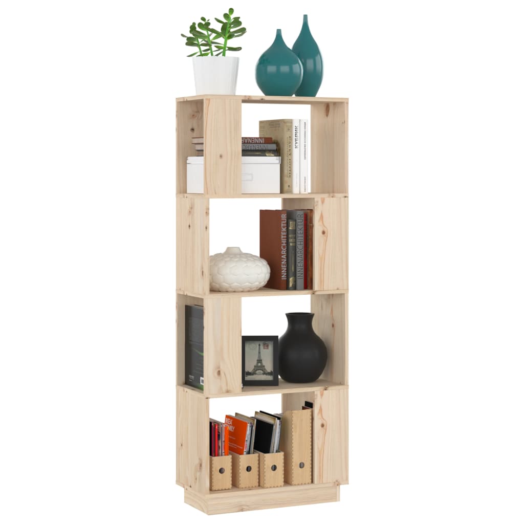 Bibliothèque/Séparateur de pièce 51x25x132 cm Pin solide - XIOS