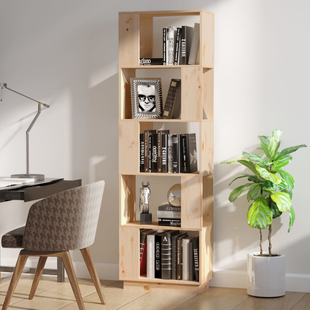 Bibliothèque/Séparateur de pièce 51x25x163,5 cm Pin solide - XIOS