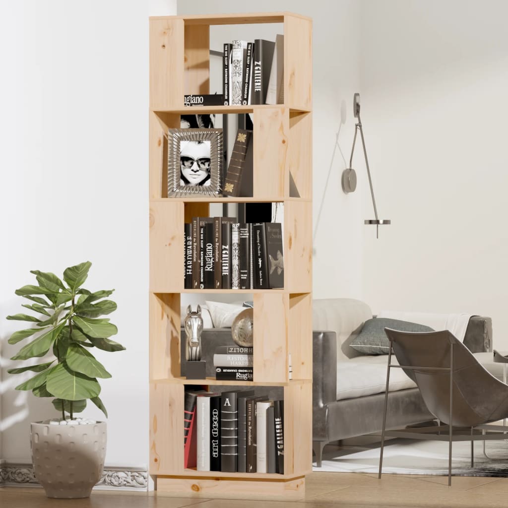 Bibliothèque/Séparateur de pièce 51x25x163,5 cm Pin solide - XIOS