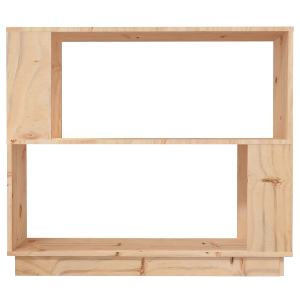 Bibliothèque/Séparateur de pièce 80x25x70 cm Bois de pin solide - XIOS