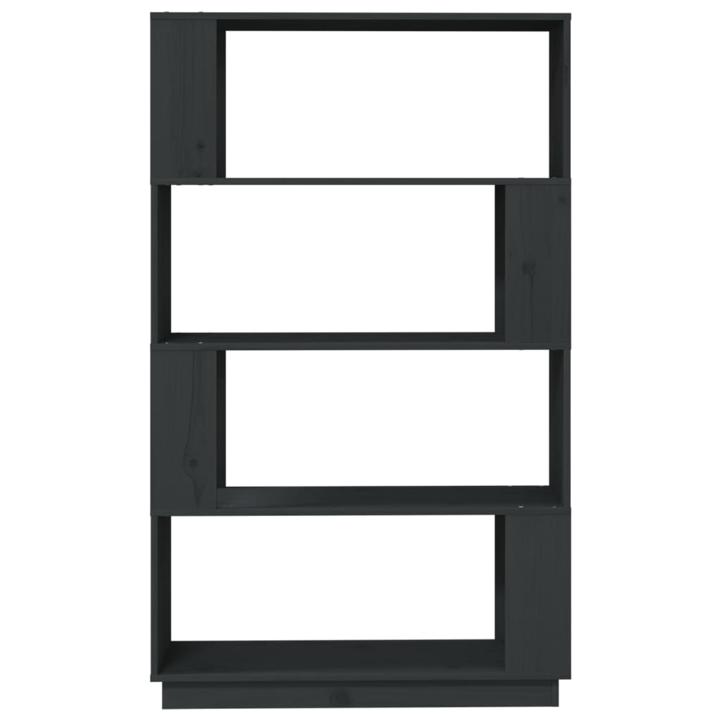 Bibliothèque/Séparateur de pièce Gris 80x25x132 cm Pin massif - XIOS