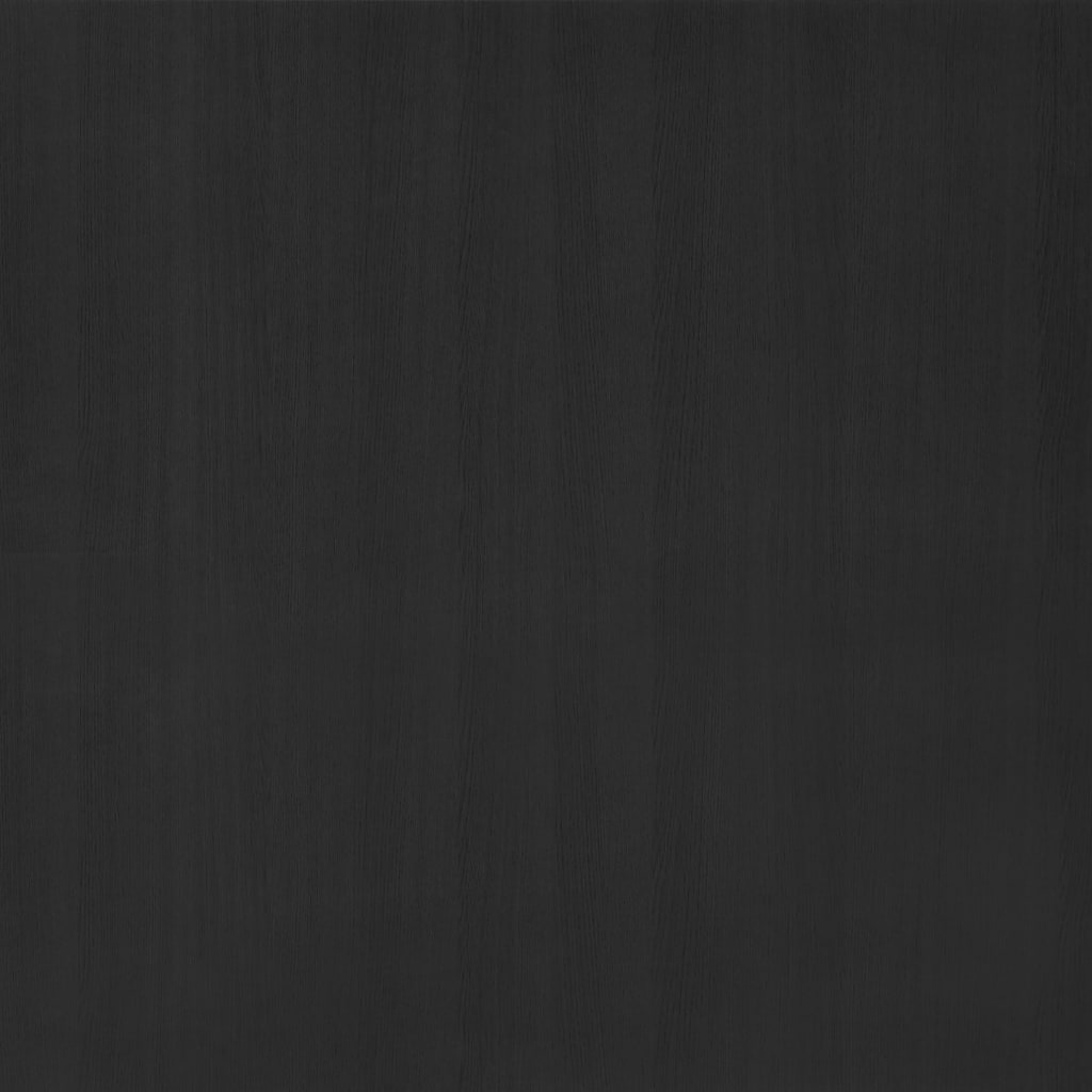 Bibliothèque/Séparateur de pièce Noir 80x25x132 cm Pin massif - XIOS