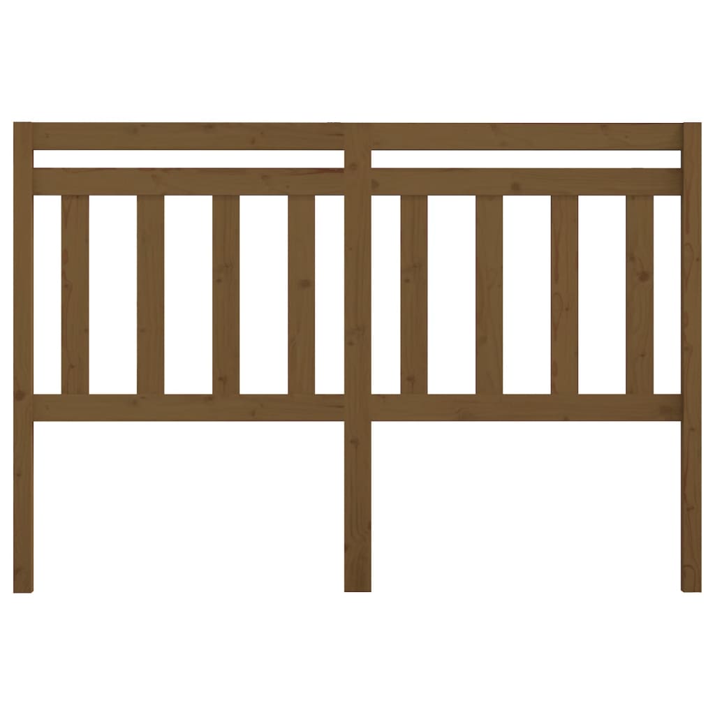 Tête de lit Marron miel 166x4x100 cm Bois massif de pin - XIOS