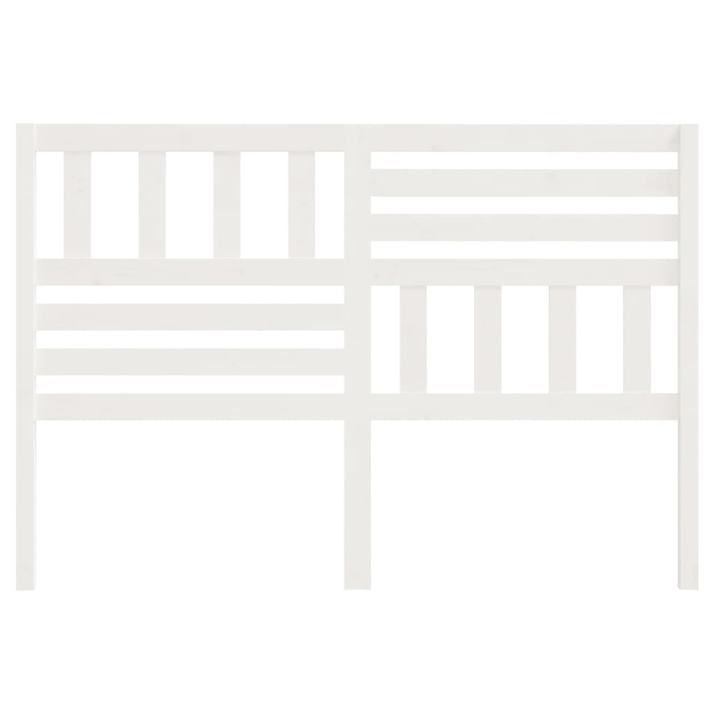 Tête de lit Blanc 166x4x100 cm Bois massif de pin - XIOS