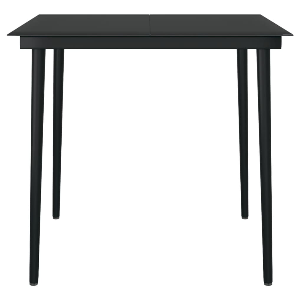 Ensemble à manger de jardin 5 pcs Chêne
