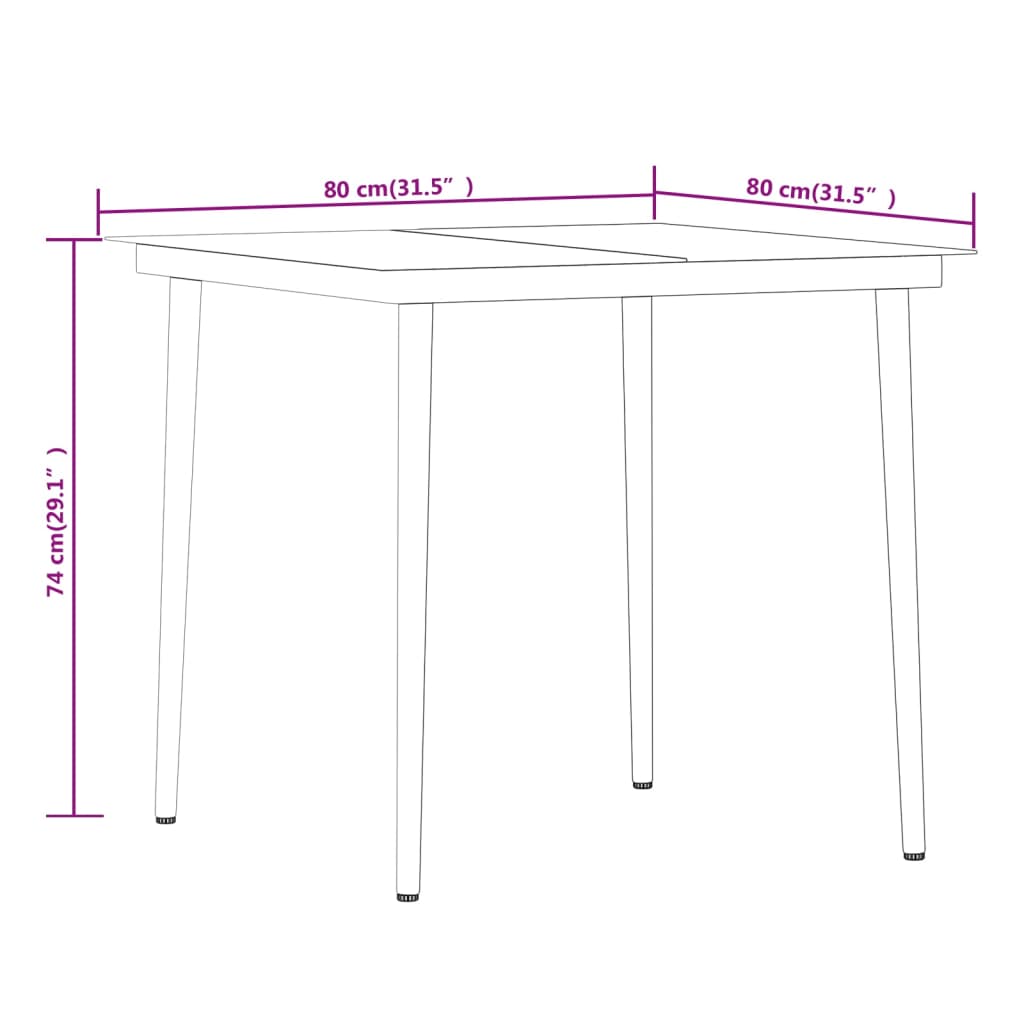 Ensemble à manger de jardin avec coussins 5 pcs Gris
